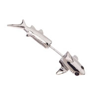 Meghan Fabulous Shark Earrings