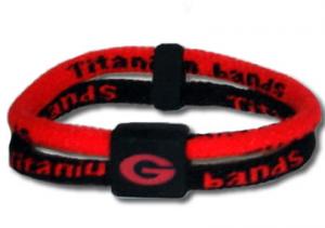 NCAA Titanium Band - Georgia Bulldogs 