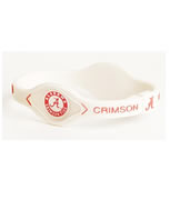 Alabama Crimson Tide Power Force Energy Bracelet (White)