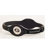 Georgia Bulldog Power Force Energy Bracelet (Black/White)