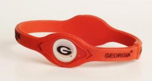 Georgia Bulldog Power Force Energy Bracelet (Red)