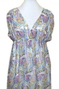 Bohemian Paisley Long Maxi Dress