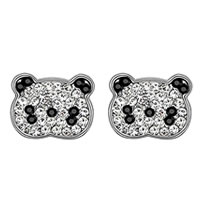 Panda Bear Stud Earrings