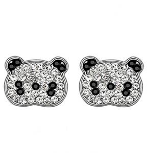 Panda Bear Stud Earrings