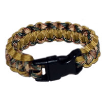 Paracord Survival Rescue Bracelet (Multicam & Coyote Brown)