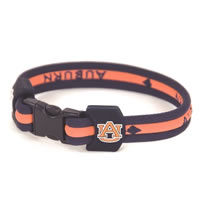 Eagles Wings Auburn Tigers Titanium Sport Bracelet