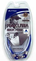 Phiten Japanese RAKUWA Titanium Necklace X50     (Blue / White)