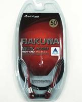 Phiten Japanese RAKUWA Titanium Necklace X50    (Red / Black)
