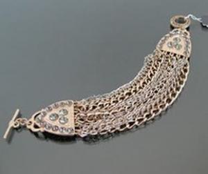 Copper Crystal Multi-Layer Bracelet