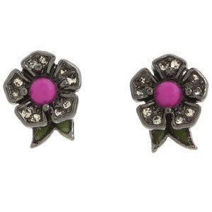 Juicy Couture Fall Floral Stud Earrings