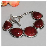 Red Big Stones Bracelet