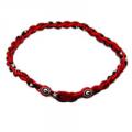 2 Rope Tornado Titanium Necklace (Georgia Bulldogs)