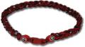 3 Rope Tornado Titanium Necklace (Georgia Bulldogs)