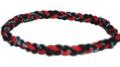 3 Rope Tornado Titanium Necklace (GA Bulldog Fan)