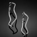 ADAM MARC Sterling Silver Liquid Hoop Earrings