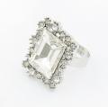 Adjustable Crystal Ring