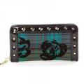 BETSEYVILLE by Betsey Johnson School Gal Zip-Around Wallet in Green