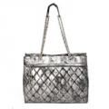 BETSEY JOHNSON Glam Betsey Tote in pewter