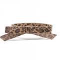 BETSEY JOHNSON Leopard Bow Belt