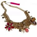 Betsey Johnson Spider Flower Necklace