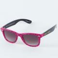 Betsey Johnson Women's Wayfarer Frame Sunglasses