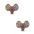 Betsey Johnson Mouse Stud Earrings