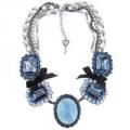 BETSEY JOHNSON Iconic Crystal Statement Necklace