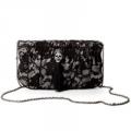 BETSEY JOHNSON Lace Skull Clutch