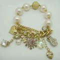 Snowflake Stretch Bracelet