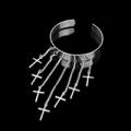 Cross Tassel Upper Arm Cuff Bracelet