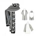 Deer and Snowflake Shawl Scarf Wrap