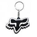 Fox Motorcross Keyring in White