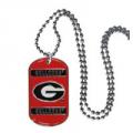 Georgia Bulldogs Dog Tag Necklace