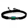 Handmade Trendy Shamballa Hematite Mood Bead Bracelet