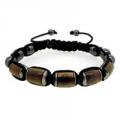 Handmade Trendy Shamballa Hematite Mood Beads Bracelet