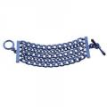 Juicy Couture Dreaming in Color Multi Chain Toggle Bracelet in Blue