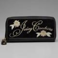 Juicy Couture Black Long Zip Wallet