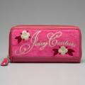 Juicy Couture Pink Long Zip Wallet