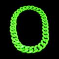 Neon Green Long Shelby Necklace