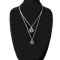 2 Row Chain Dragon Necklace