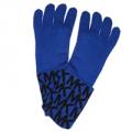 MICHAEL Michael Kors Blue And Black 'MK' Gloves