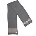 Moncler Fair Isle Knitted Scarf