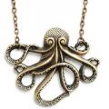 Octopus Pendant Necklace