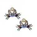 Sea Crab Stud Earrings