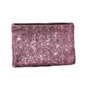 Sequins Pink Clutch