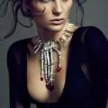 Skeleton Hand Choker Statement Necklace