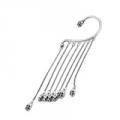 Hanging Skull Ear Cuff