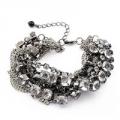 Smokey Rhinestone Bracelet