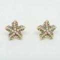Starfish Pearl Stud Earrings