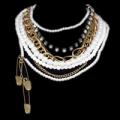 Statement Punk Pearl Necklace